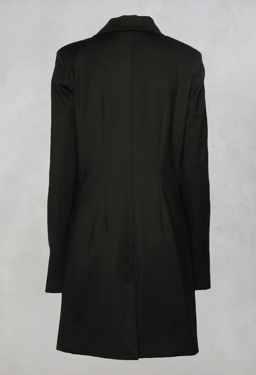 Extra Longline Jacket in Black