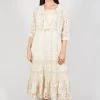 Eyelet Haru Dress in Moonlight