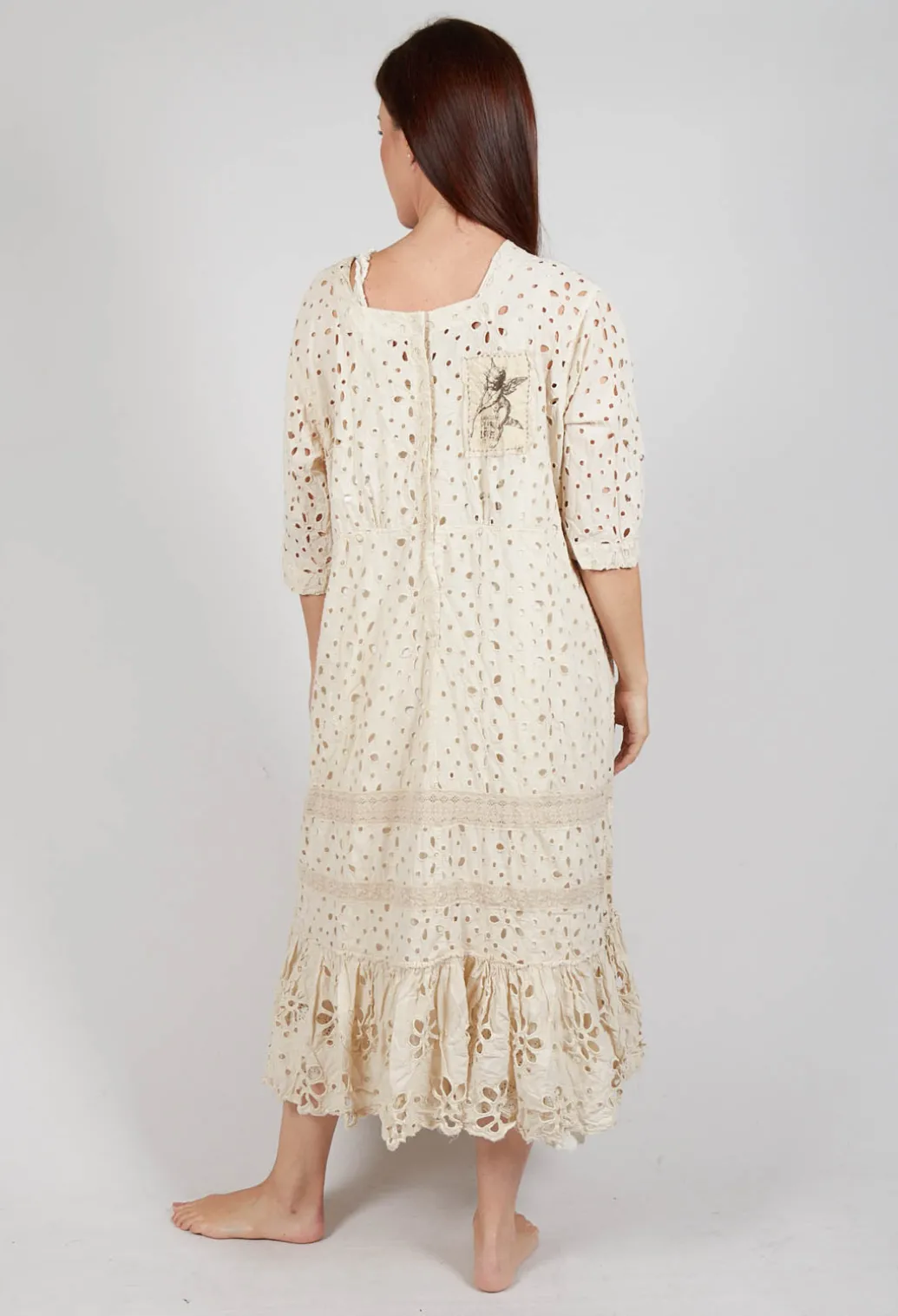 Eyelet Haru Dress in Moonlight