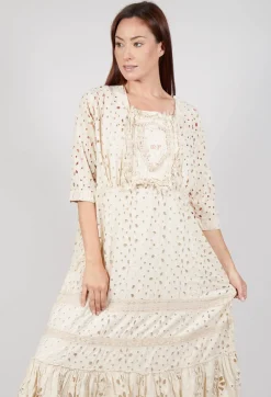 Eyelet Haru Dress in Moonlight