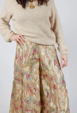 Faby Pants in Golden Pink