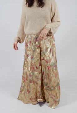 Faby Pants in Golden Pink
