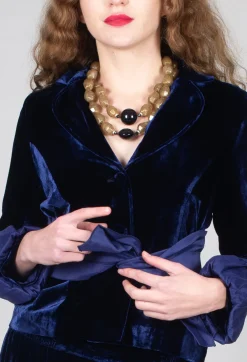 Faith Jacket in Navy
