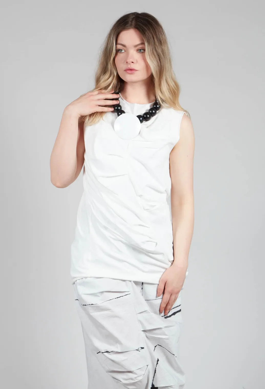 Falta Top in Off White