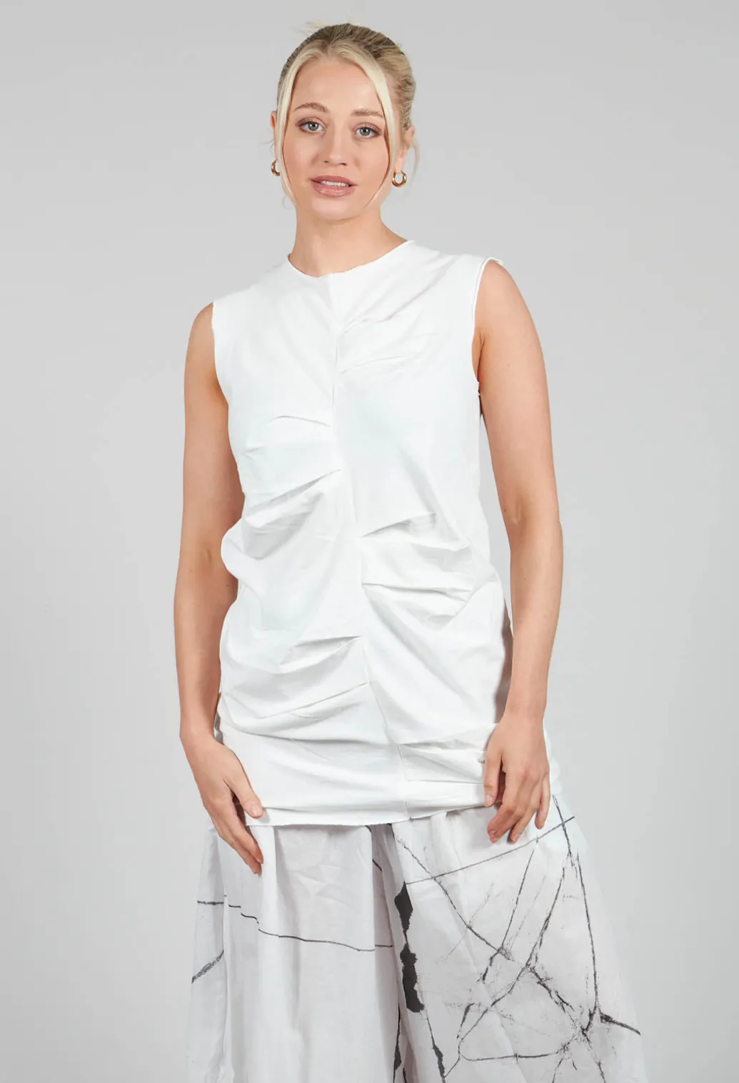 Falta Top in Off White