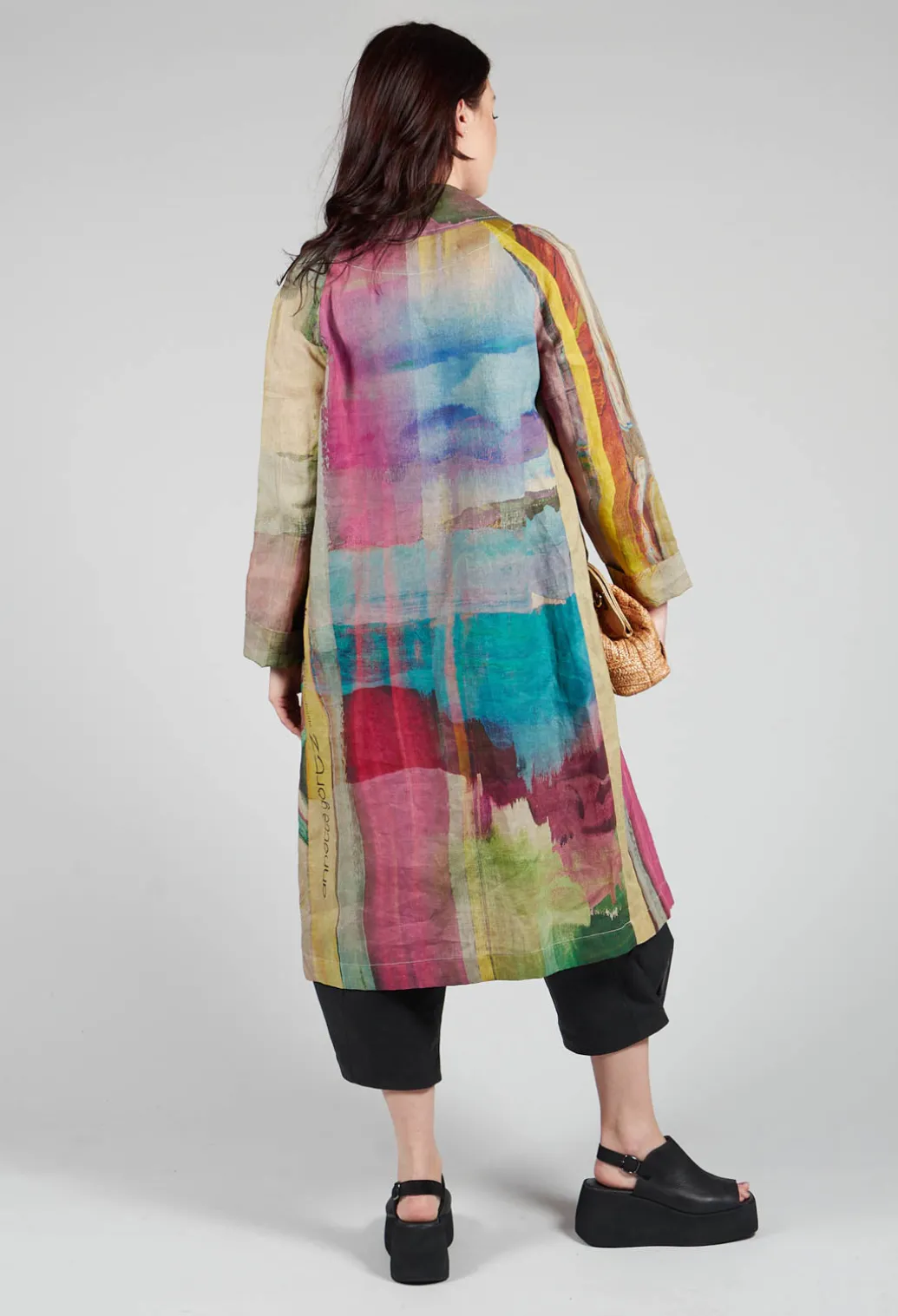Fame Coat In Aquarrell