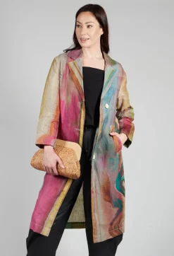 Fame Coat In Aquarrell