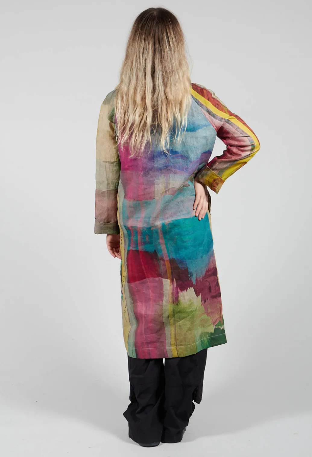 Fame Coat In Aquarrell