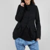 Feature Pocket Jacket in Black