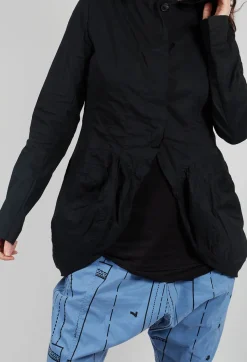 Feature Pocket Jacket in Black