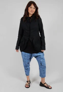 Feature Pocket Jacket in Black