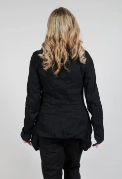 Feature Pocket Jacket in Black
