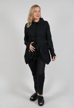 Feature Pocket Jacket in Black