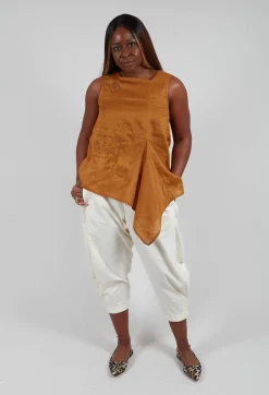 Fictitious Top in Mustard