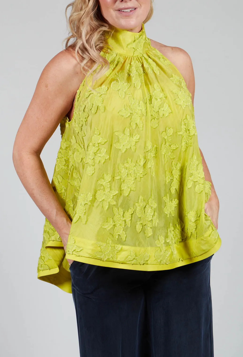 Fil Coupè Top in Apple Green