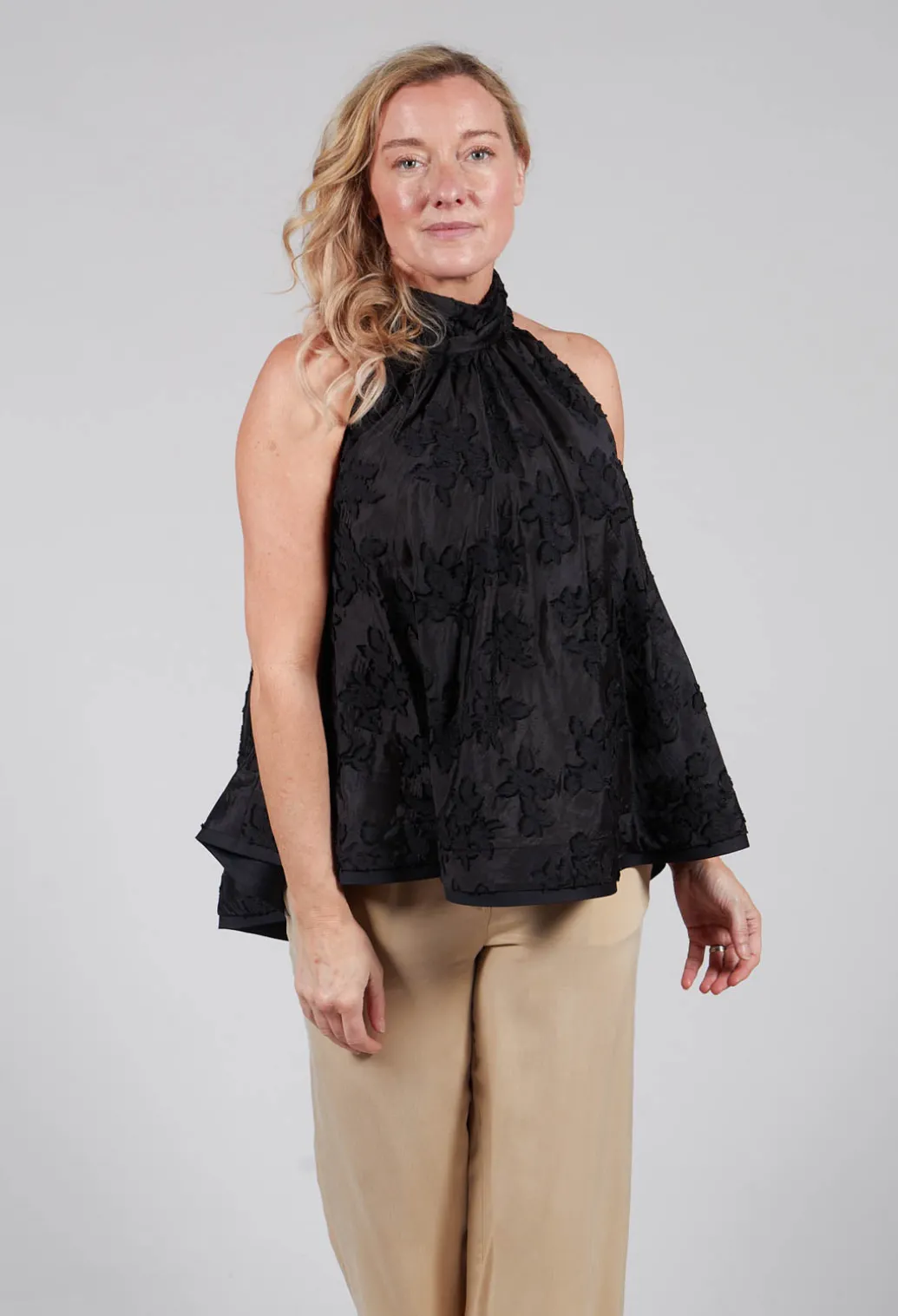 Fil Coupè Top in Black