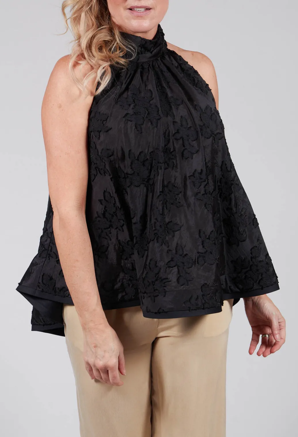Fil Coupè Top in Black