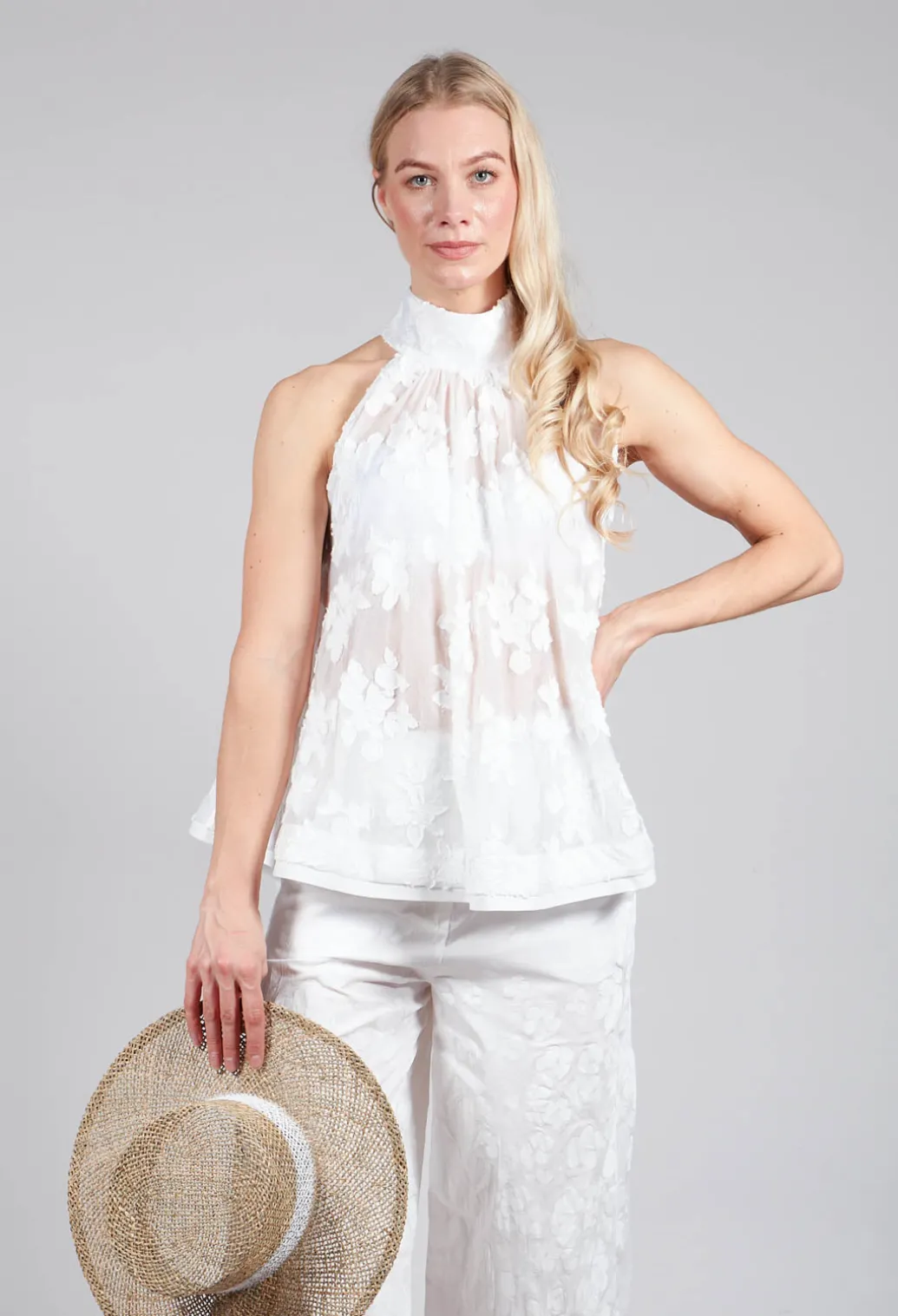 Fil Coupè Top in White