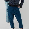 Fine Cord Trousers in Blue