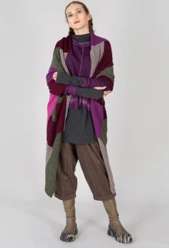 Fine Knit Jumper in Purple
