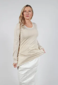 Fine Knit T-Shirt in Galaxy Sparkle