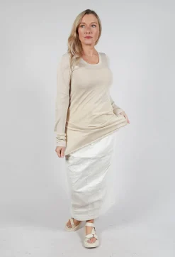 Fine Knit T-Shirt in Galaxy Sparkle