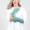 Fingerless Gloves in Turquoise