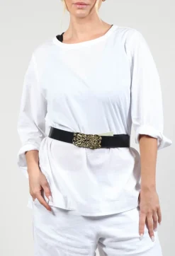 Fiore Belt in Black