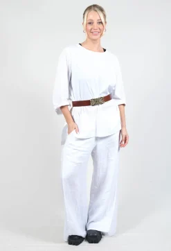 Fiore Belt in Brown