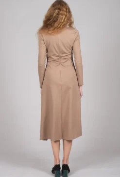 Fit Dress in Camel