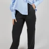 Fit Trousers in Dark Grey