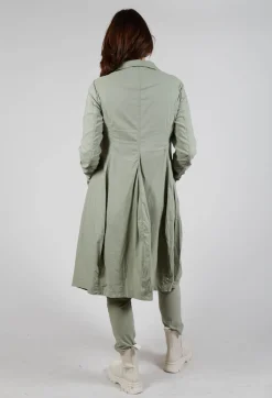 Fitted Coat with Cargo Pockets in Defender