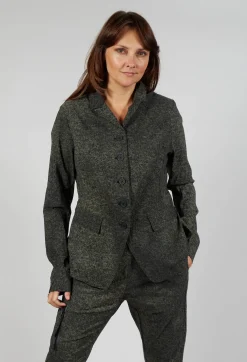 Fitted Jacket in Camp Print