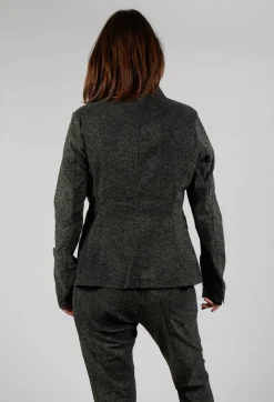 Fitted Jacket in Camp Print