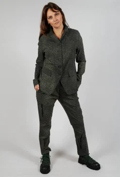 Fitted Jacket in Camp Print