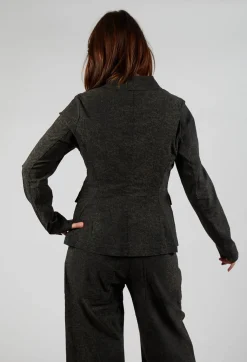 Fitted Jacket in Jungle Print