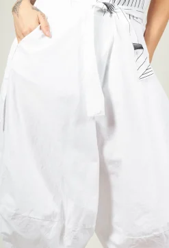 Five Overalls in White Black