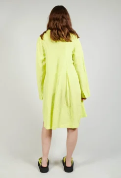 Flared Hem Tailored Coat in Sun