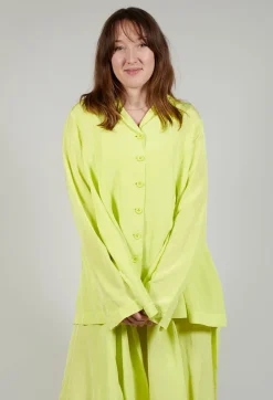 Flared Hem Tailored Jacket in Sun