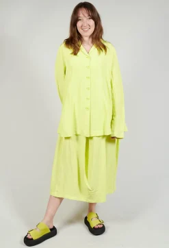 Flared Hem Tailored Jacket in Sun