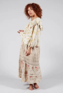 Floral Ada Lovelace Skirt in Victoria