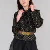 Florie Jacket in Large Spot Bronze