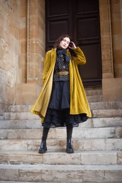 Florie Jacket in Large Spot Bronze