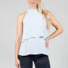 Flounce Top in Hokusay Blue