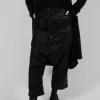 Fluid Big Trousers in Black