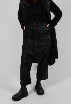Fluid Big Trousers in Black