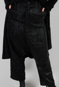 Fluid Big Trousers in Black