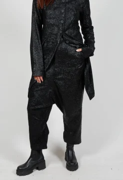 Fluid Big Trousers in Black