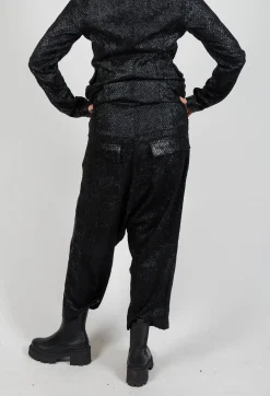 Fluid Big Trousers in Black