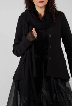 Flutter Jacket in Black